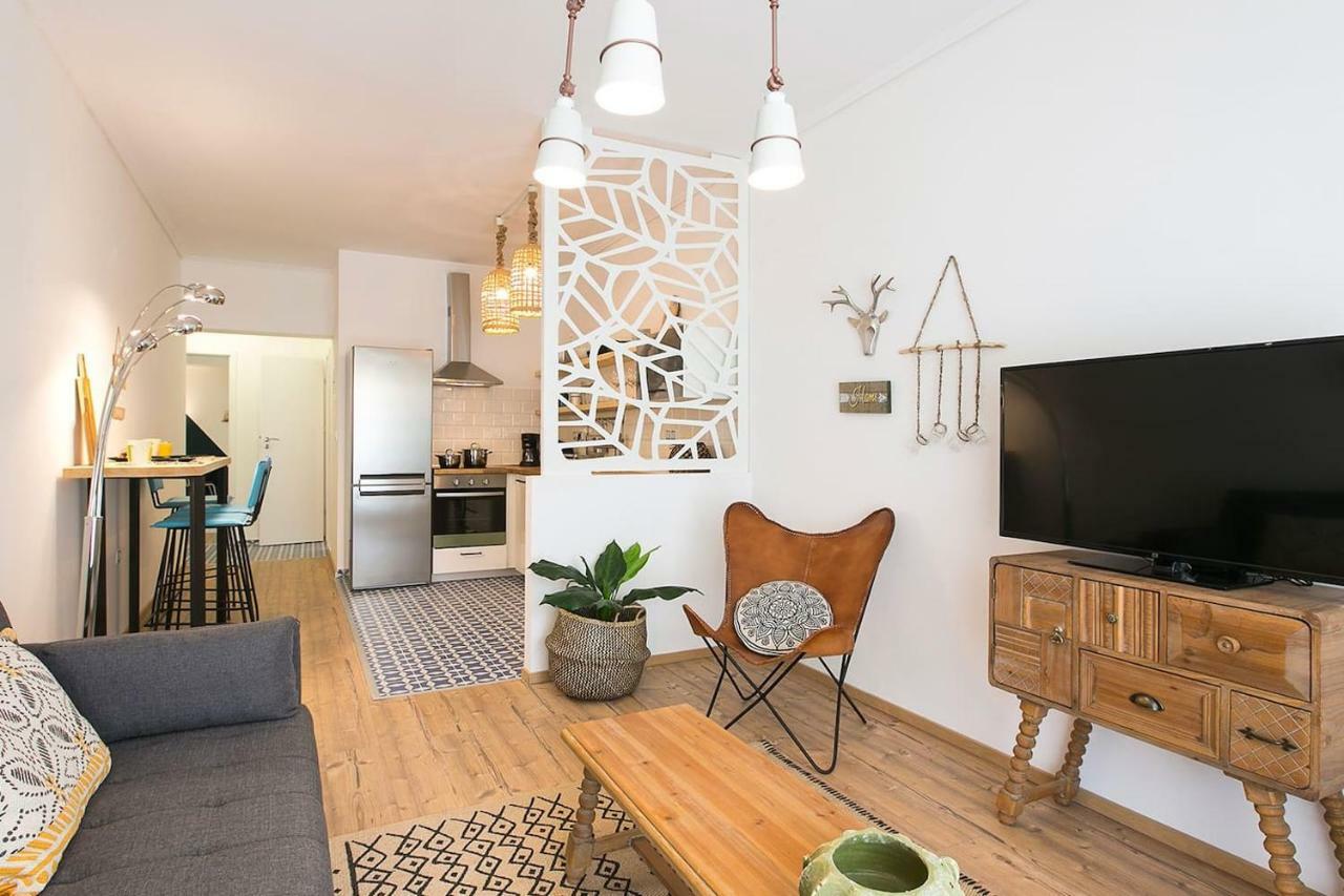 Boho Chic Apartment, Agia Sofia District #Feelslikehome Thessaloniki Buitenkant foto