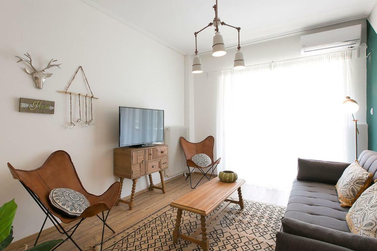 Boho Chic Apartment, Agia Sofia District #Feelslikehome Thessaloniki Buitenkant foto